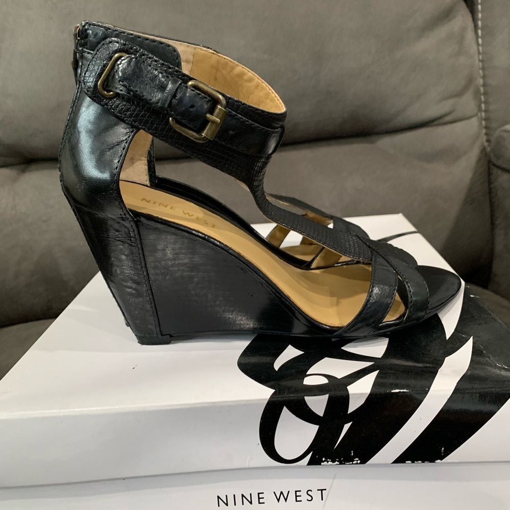 Nine West Potluck Wedge Sandals